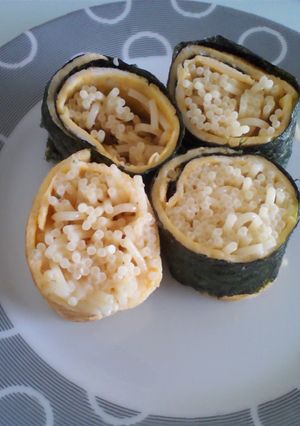パスタ海苔巻き-レシピのメイン写真