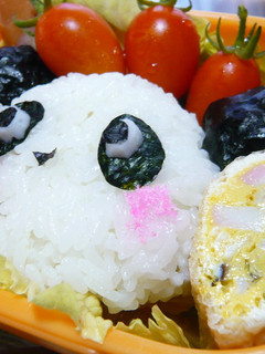 キャラ弁・パンダ!-レシピのメイン写真