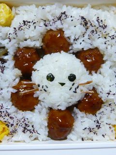 キャラ弁・ポンデライオン♪-レシピのメイン写真