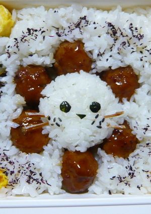 キャラ弁・ポンデライオン♪-レシピのメイン写真
