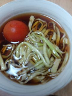 なす素麺-レシピのメイン写真