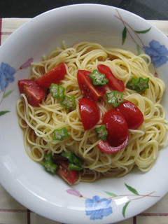麺つゆでサッパリ冷製パスタ-レシピのメイン写真