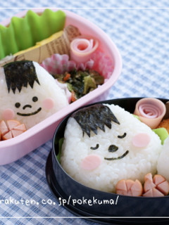 幼稚園の子供用お弁当☆可愛い簡単おにぎり-レシピのメイン写真