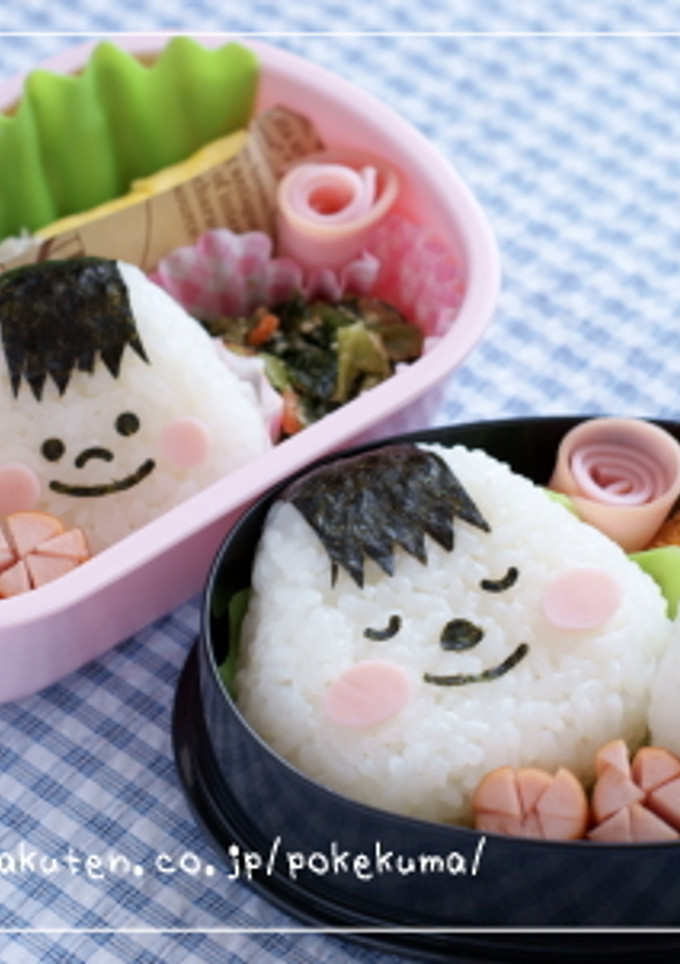幼稚園の子供用お弁当☆可愛い簡単おにぎり-レシピのメイン写真