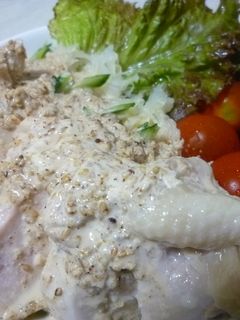 鶏胸肉のバンバンジー風-レシピのメイン写真