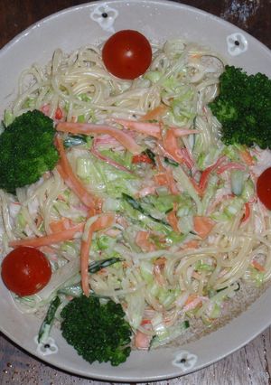 サラダ風夏のスパゲッティ-レシピのメイン写真