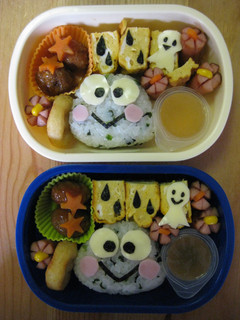 ❤キャラ弁❤かえるちゃんおにぎり-レシピのメイン写真