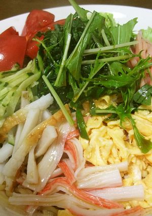 自家製☆冷やし中華のたれ☆-レシピのメイン写真