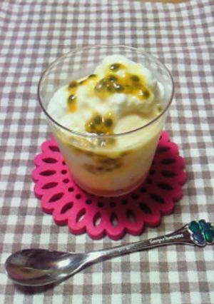 パッションフルーツはこう食べる♪-レシピのメイン写真