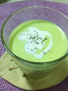 お肌に優しいスープ アボカド冷製スープ-レシピのメイン写真