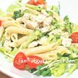 蒸し鶏とブロッコリーのサラダペンネ♪
