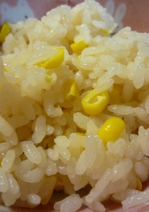 ほこほこコーンライス♪-レシピのメイン写真