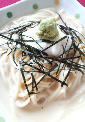 ダイエッターに捧ぐ。低カロ濃厚そうめん☆-レシピのメイン写真