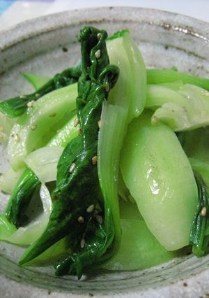 チンゲン菜の中華和え-レシピのメイン写真