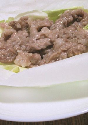 ちょこっとつまみ　豚とキャベツ-レシピのメイン写真