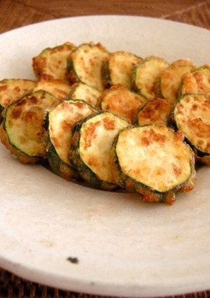ズッキーニのふんわりチーズ風味天ぷら-レシピのメイン写真