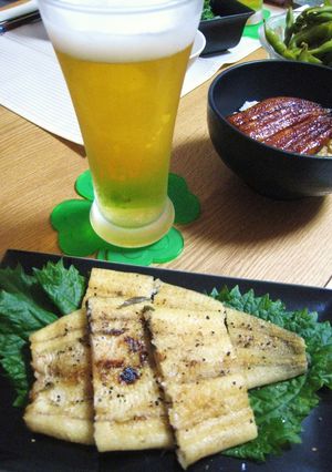 おつまみ♬鰻のガーリック塩コショウ焼き❤-レシピのメイン写真