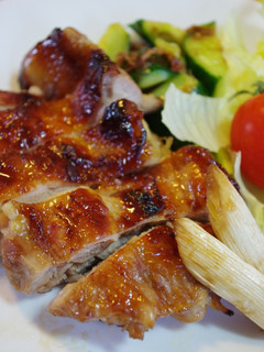 グリルで皮パリパリ照り焼きチキン-レシピのメイン写真