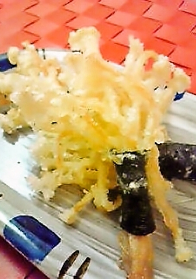 えのき茸の天ぷら！-レシピのメイン写真