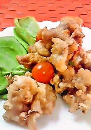 食べ盛りにオススメ☆豚肉で天ぷら！-レシピのメイン写真