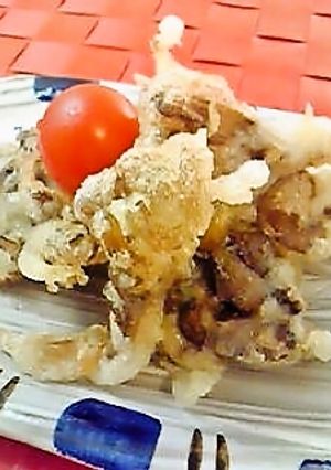 ヘルシー舞茸の天ぷら！-レシピのメイン写真