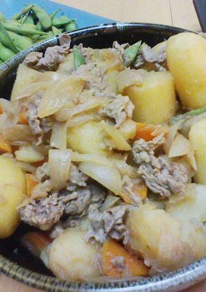 三ツ矢サイダーで肉じゃが☆-レシピのメイン写真