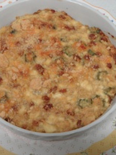 豆腐とねばねばオーブン焼き-レシピのメイン写真