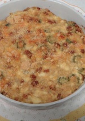 豆腐とねばねばオーブン焼き-レシピのメイン写真