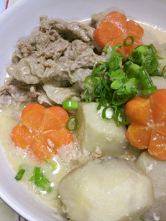 里芋と豚肉のミルク煮☆-レシピのメイン写真