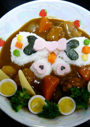 ひらひらチョウチョ♬のカレー-レシピのメイン写真