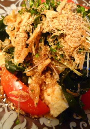 プチトマトとお豆腐のサラダ-レシピのメイン写真