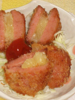 スパムのパイン挟みカツ★-レシピのメイン写真