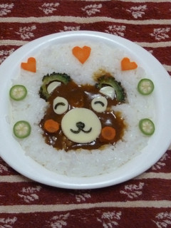 くまちゃん夏カレー-レシピのメイン写真