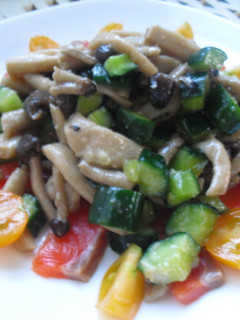 刺身と野菜のわさび醤油和え-レシピのメイン写真