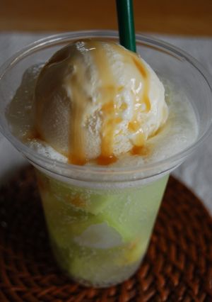 大人の完熟メロンクリームソーダ♬♡♫-レシピのメイン写真