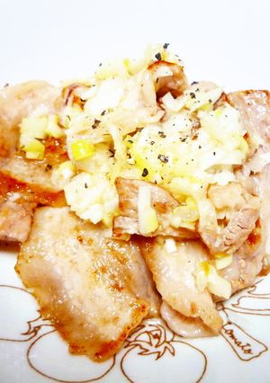 意外とさっぱり！豚バラねぎ塩レモン風味-レシピのメイン写真