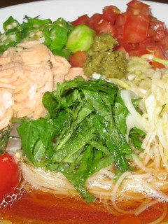 スパイシーたっぷり夏野菜ソーメン-レシピのメイン写真