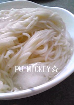離乳食にも☆レンジでそうめんを茹でる-レシピのメイン写真