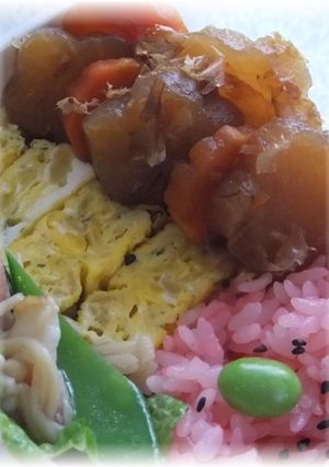 お弁当に★レンジｄｅ簡単大根煮-レシピのメイン写真