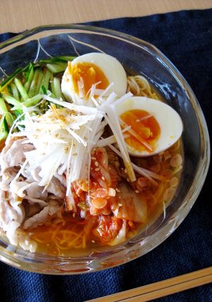 冷麺風ピリ辛そうめん-レシピのメイン写真