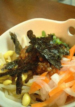 雑穀と玄米のビビンバ!-レシピのメイン写真