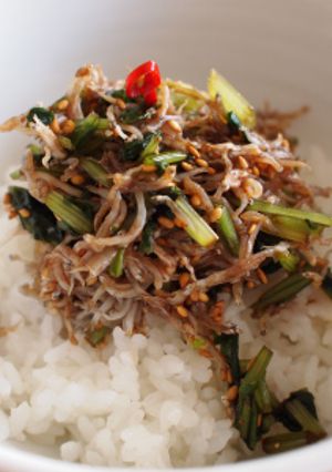 しらす壬生菜ご飯-レシピのメイン写真