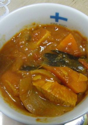 真っ赤なトマトのチキンカレー-レシピのメイン写真