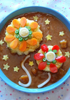 デコカレー＊花火-レシピのメイン写真