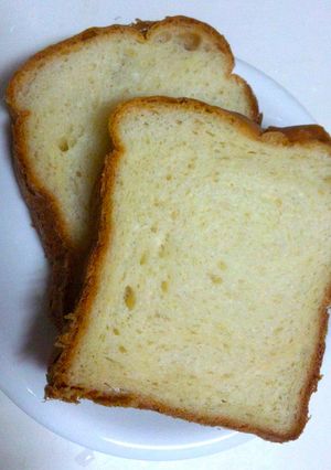 我が家のほんのり甘いシンプル食パン-レシピのメイン写真