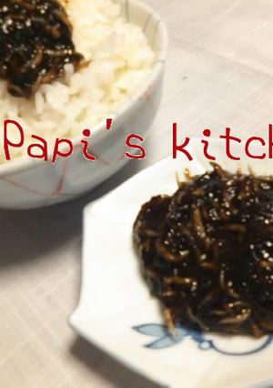 ご飯のお供に♡しらす＋海苔の佃煮-レシピのメイン写真