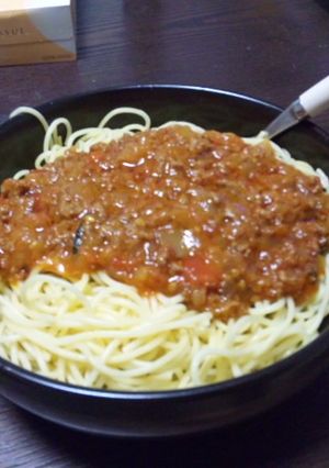 おうちのミートスパゲティ-レシピのメイン写真