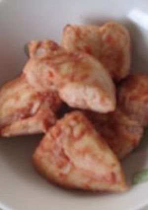 ☆鶏のササミのケチャップ蒸し煮☆-レシピのメイン写真