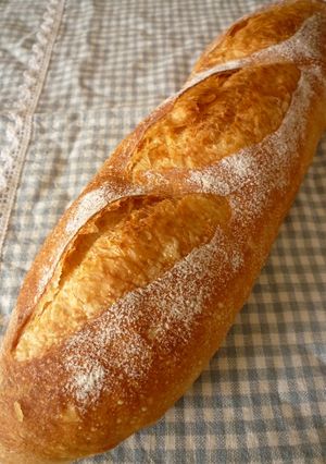 手順写真付☆目指せ☆お店のフランスパン-レシピのメイン写真