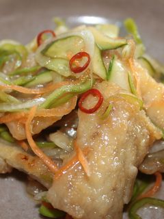 揚げ魚と野菜たっぷり南蛮漬け-レシピのメイン写真